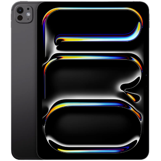 iPad Pro 11 pouces (2024) Wi-Fi + Cellulaire 256 Go avec Vitre Standard SPACE BLACK