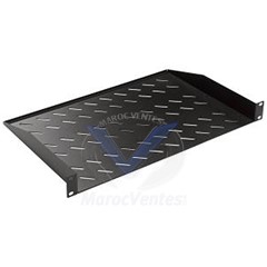 PLATEAU MODEM 1U P 200 LANDE 19" NOIR LN-RAF-RMO-1U20-CC