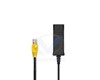 Cordon RJ9 Standard X3 Connecteur RJ9 de Couleur Jaune