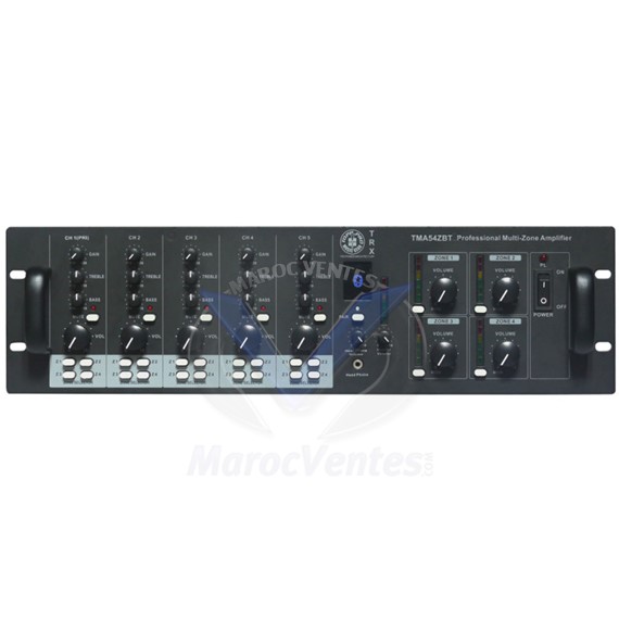 AMPLIFICATEUR MULTIZONES TOPPRO TMA-54ZBT