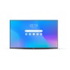 Écran Interactif 75 Pouces Tactile OS Android 12 Intégré Haute Capacité de Mémoire ROM 128GB RAM 8GB