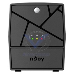 Onduleur UPS Keen 1000 USB Ligne interactive 1000 VA/600 W Tour 4 x Prise FR NJOY_UPLI-LI100KU-CG