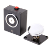 VENTOUSE MAGN.MURALE RONDE INCENDIE 12V/24V+BOUT.URGENCE