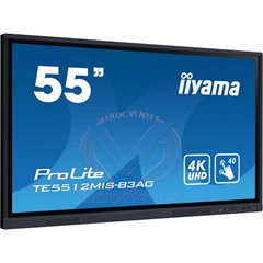 Écran ProLite tactile multipoint 55" 3840 x 2160 pixels 18/7 Haut-parleur intégré  TE5512MIS-B3AG