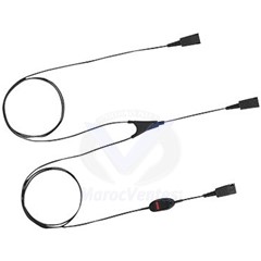 Câble Y pour superviseur - 1,5 m - QD -> 2xQD avec coupure micro intégrée 8800-02-01