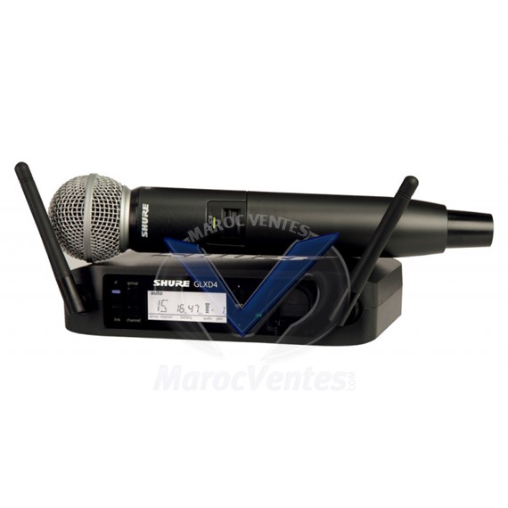 Micro Baladeur Sans Fil à Main Shure BLX24RE/SM58-H8E BLX24RE/SM58-H8E