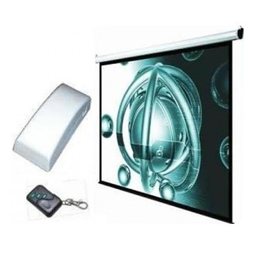 ECRAN DE PROJECTION DINON MURAL AUTOMATIQUE 2.40x2.40 METRES 2.40x2.40 ELEC